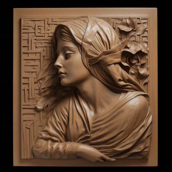 نموذج ثلاثي الأبعاد لآلة CNC 3D Art 